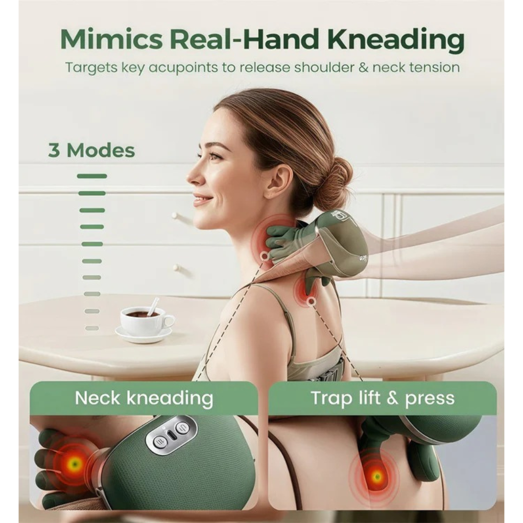 SiaaSoo - Neck, Shoulder & Body Massager.
