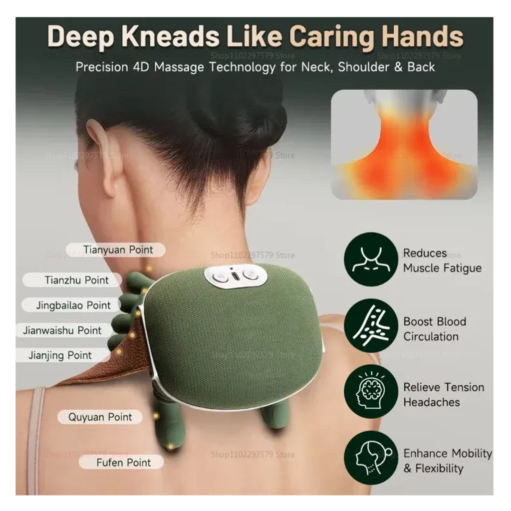 SiaaSoo - Neck, Shoulder & Body Massager.