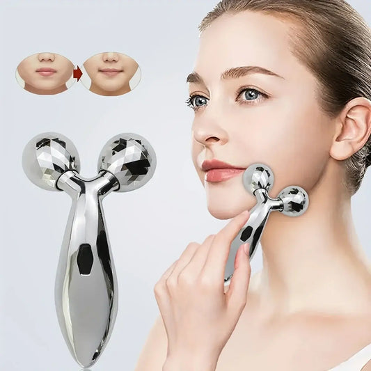 3D Dual-Ball Facial & Body Massage Roller