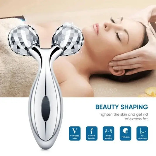3D Dual-Ball Facial & Body Massage Roller