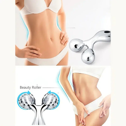 3D Dual-Ball Facial & Body Massage Roller