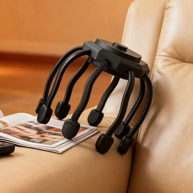 Intelligent Electric Octopus Head Massager